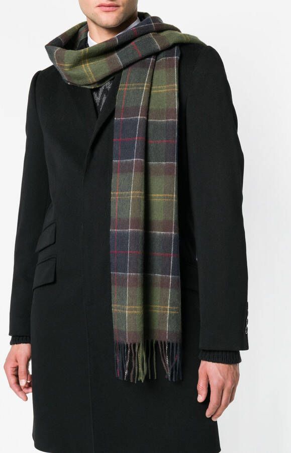 Barbour Tartan sjaal Groen