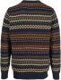 Barbour Trui met geometrische print Blauw - Thumbnail 2