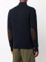 Barbour Wollen vest met hoge hals Blauw - Thumbnail 4