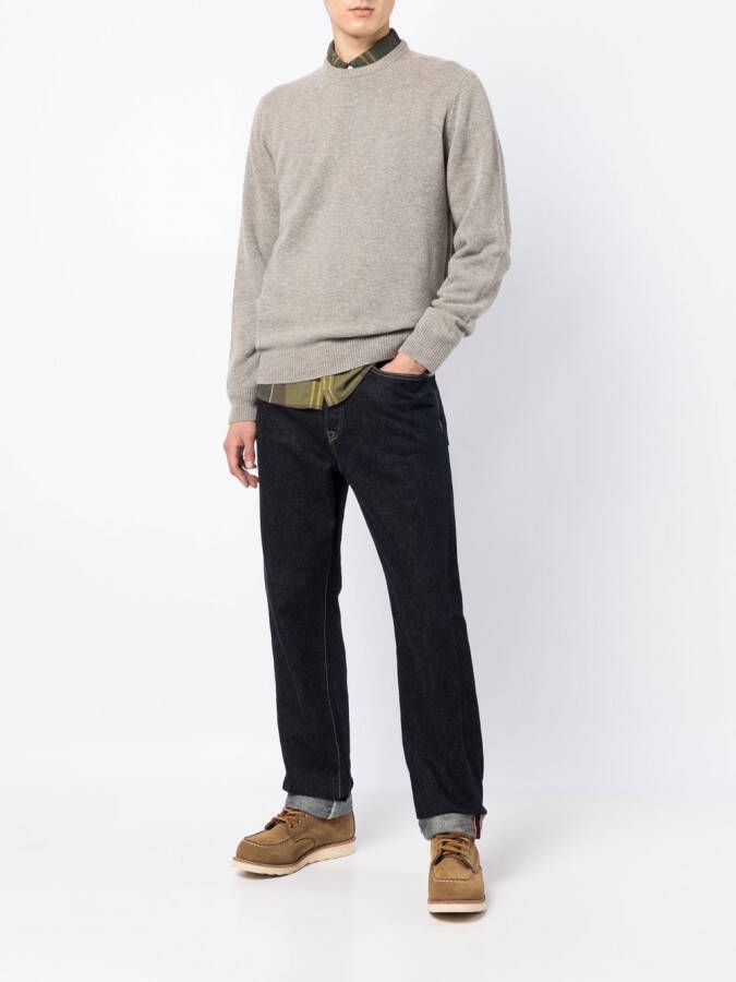 Barbour Trui met ronde hals Bruin
