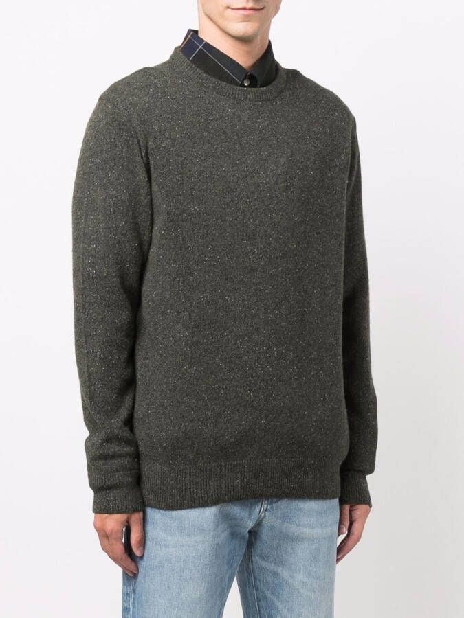 Barbour Trui met ronde hals Groen