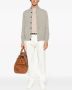 Barbour Vest met hoge hals Beige - Thumbnail 1