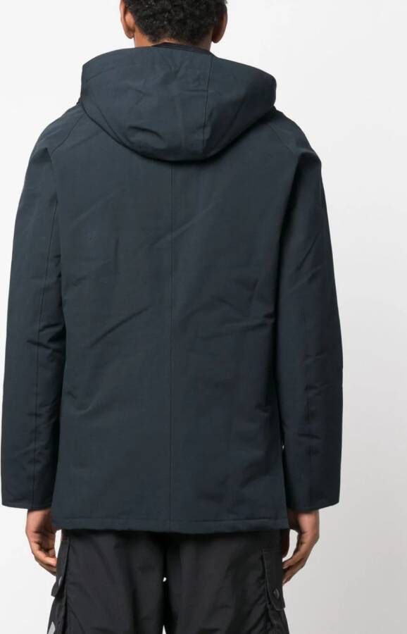 Barbour Jack met capuchon Blauw