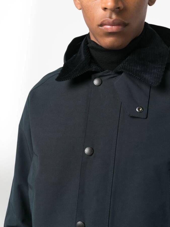 Barbour Jack met capuchon Blauw