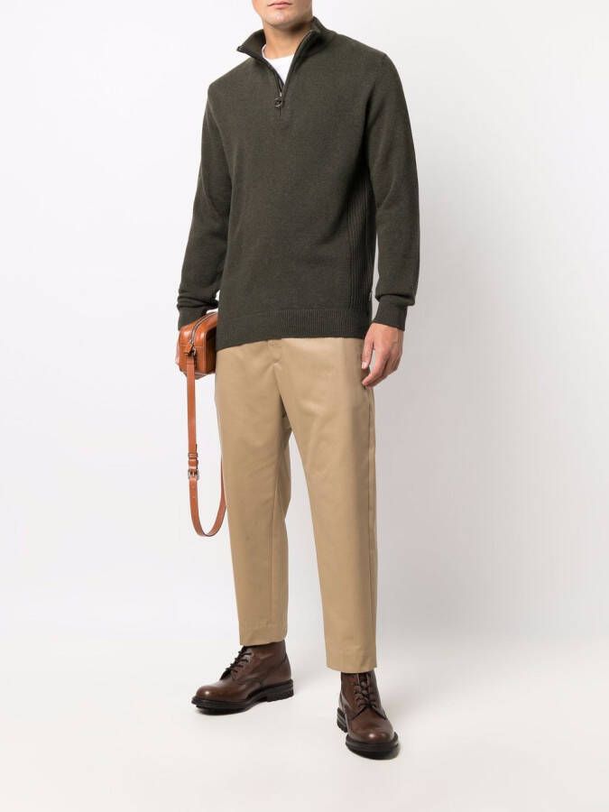 Barbour Wollen trui Groen