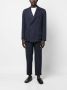 Barena Blazer met dubbele rij knopen Blauw - Thumbnail 2