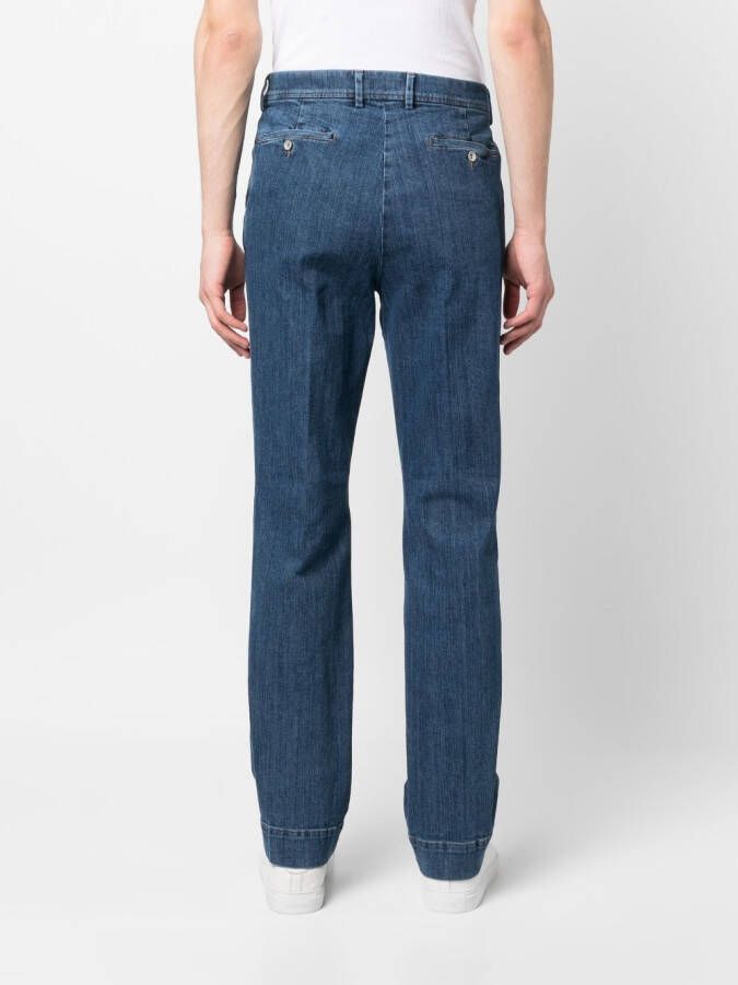 Barena mid-rise straight-leg jeans Blauw