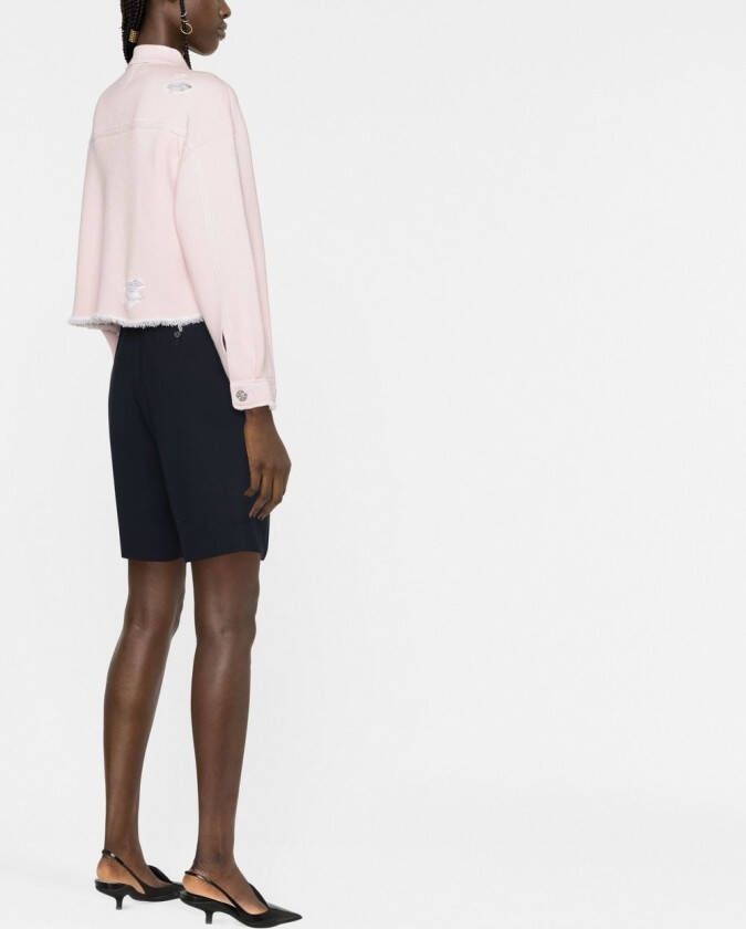 Barrie Denim jack Roze