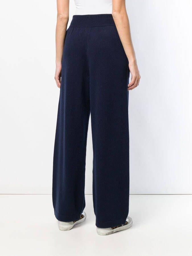 Barrie Flared broek Blauw