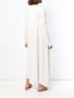 Barrie flared round neck dress Beige - Thumbnail 4