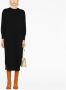 Barrie Gebreide jurk Zwart - Thumbnail 2
