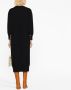 Barrie Gebreide jurk Zwart - Thumbnail 4
