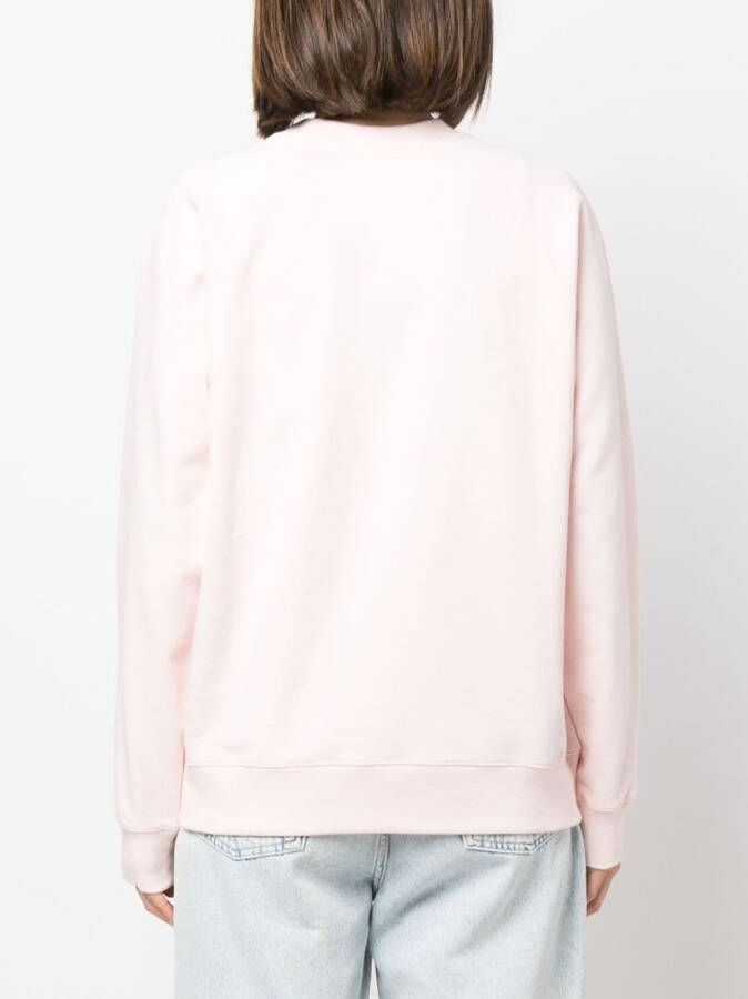 Barrie Sweater met grafische print Roze