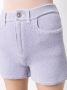 Barrie High waist shorts Paars - Thumbnail 5