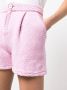 Barrie Shorts met chevron streep Roze - Thumbnail 5