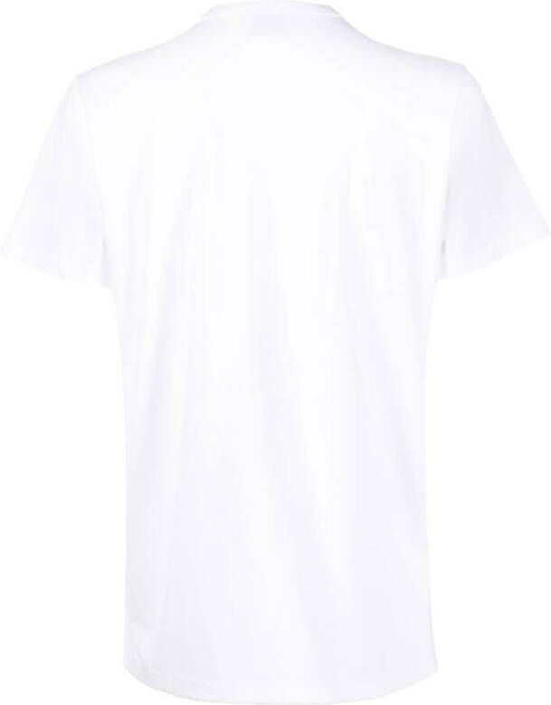 Barrie T-shirt met logopatch Wit