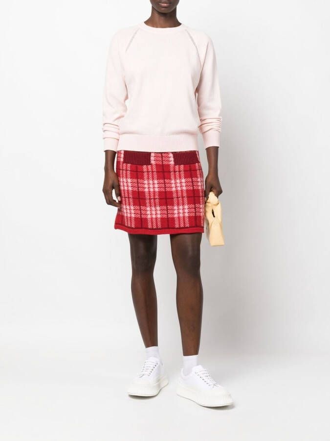 Barrie Trui met ronde hals Roze