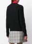Barrie Trui met tartan ruit Zwart - Thumbnail 4