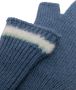 Barrie Vingerloze handschoenen Blauw - Thumbnail 2