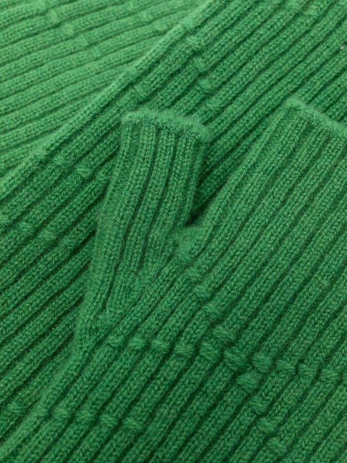 Barrie Vingerloze handschoenen Groen