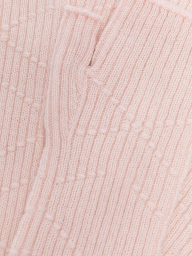 Barrie Vingerloze handschoenen Roze