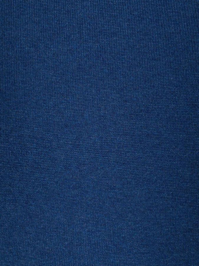 Barrie x Goossens Libra sjaal met patroon Blauw