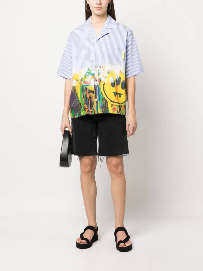 BARROW Shirt met print Blauw
