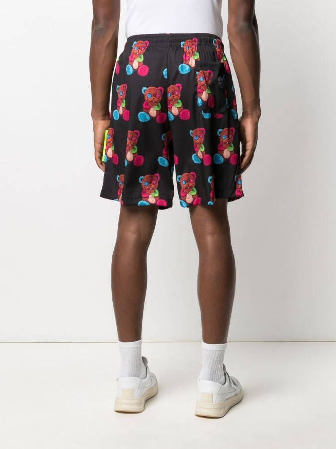 BARROW Bermuda shorts met print Zwart