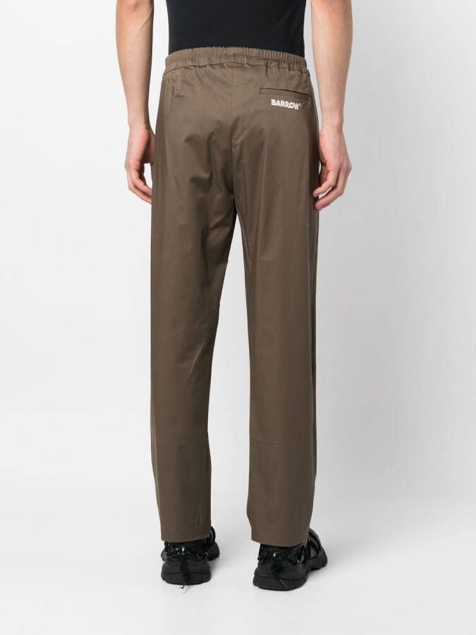 BARROW Broek met elastische taille Groen