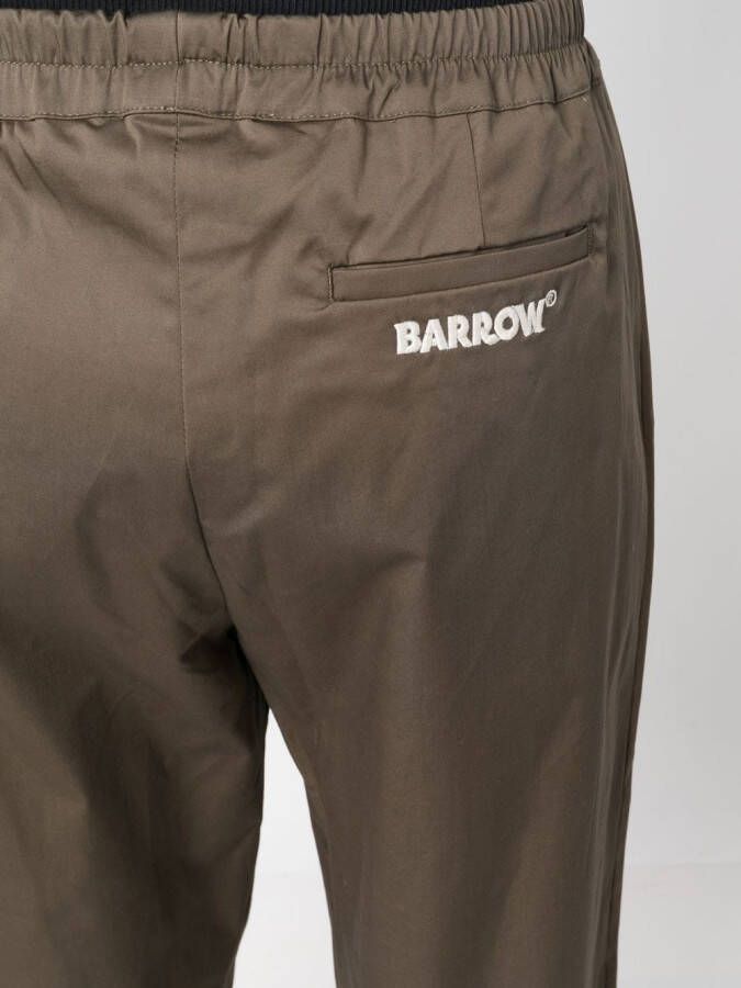 BARROW Broek met elastische taille Groen