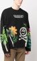 BARROW Sweater met palmboomprint Zwart - Thumbnail 3
