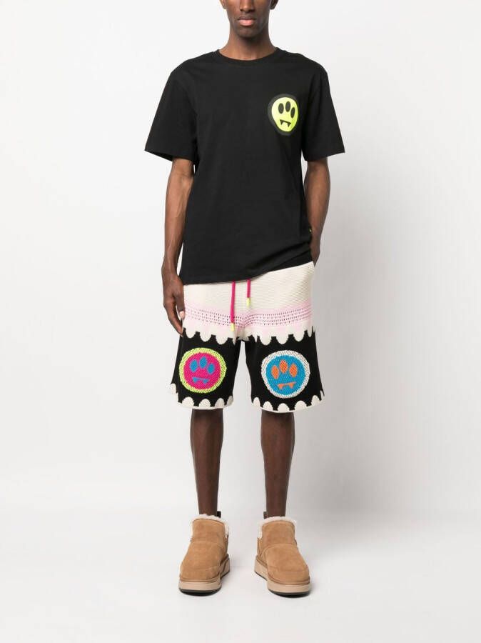 BARROW Gebreide shorts Roze