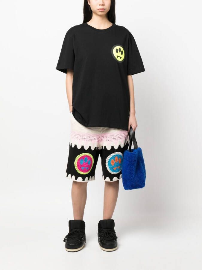 BARROW Gebreide shorts Roze