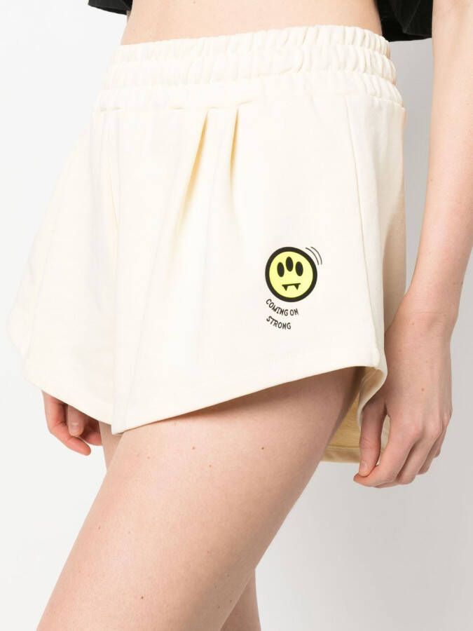 BARROW Geplooide shorts Beige