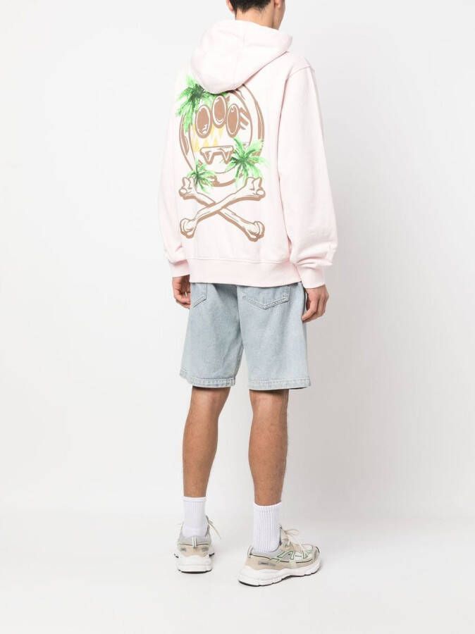 BARROW Hoodie met print Roze