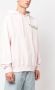 BARROW Hoodie met print Roze - Thumbnail 4