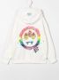 Barrow kids Hoodie met logoprint Beige - Thumbnail 2