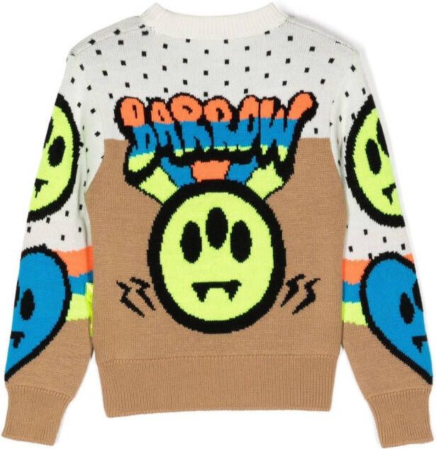 Barrow kids Intarsia trui Veelkleurig