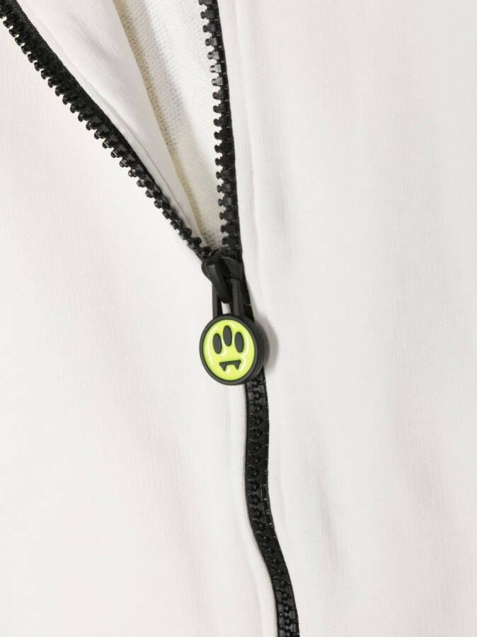 Barrow kids Hoodie met logoprint Wit