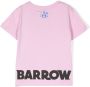 Barrow kids T-shirt met logoprint Roze - Thumbnail 2