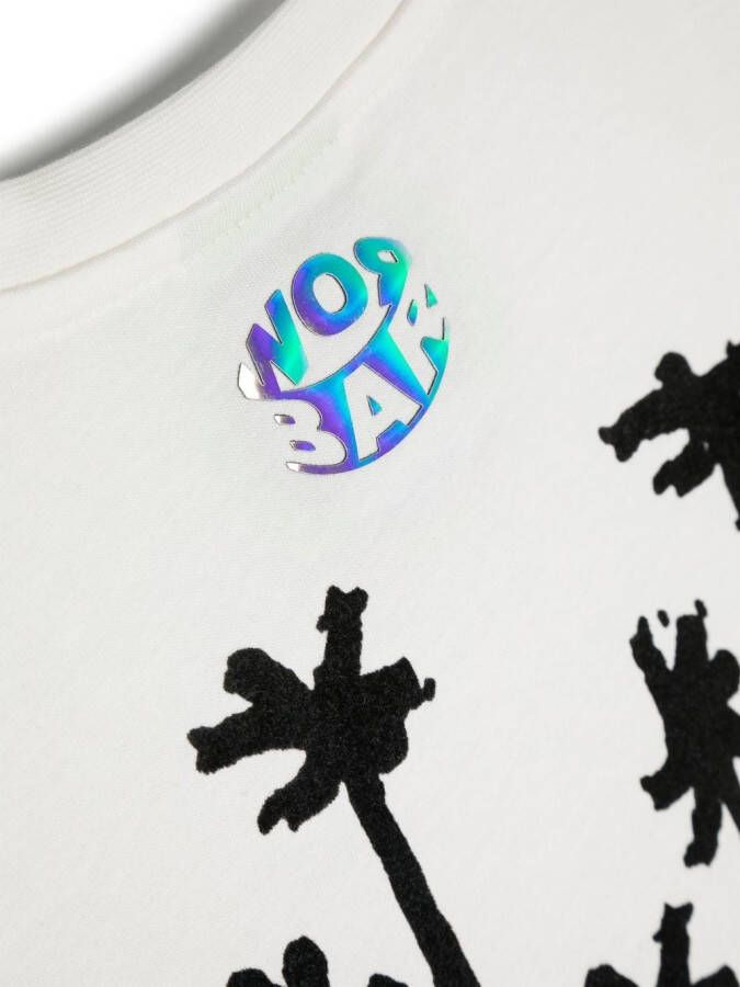 Barrow kids T-shirt met print Wit