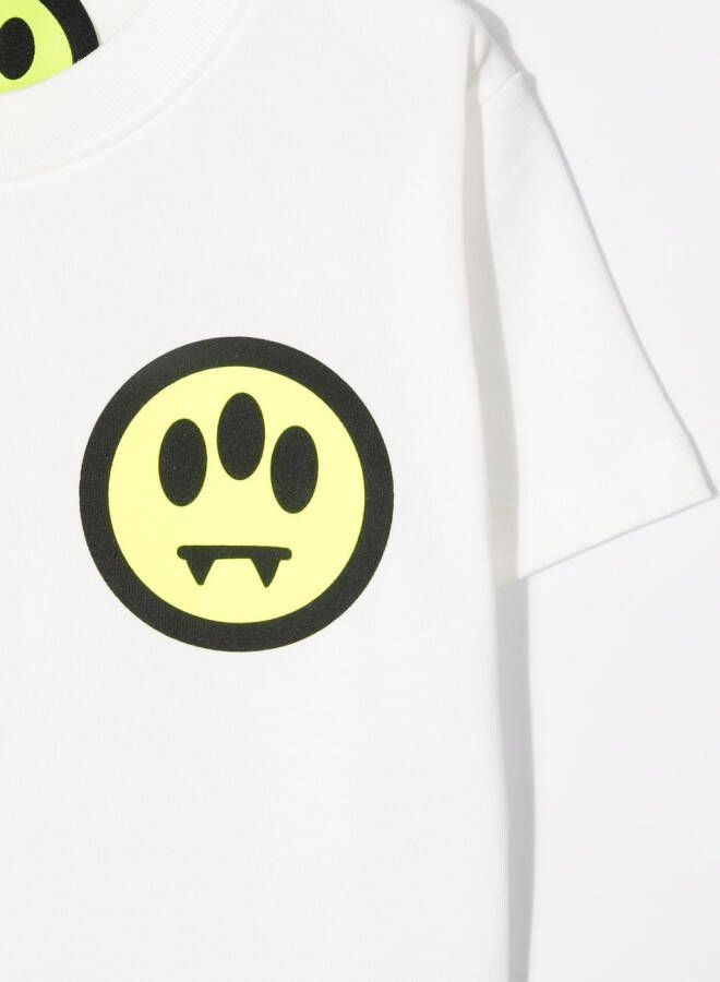Barrow kids T-shirt met print Wit