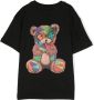 Barrow kids T-shirt met teddybeerprint Zwart - Thumbnail 2