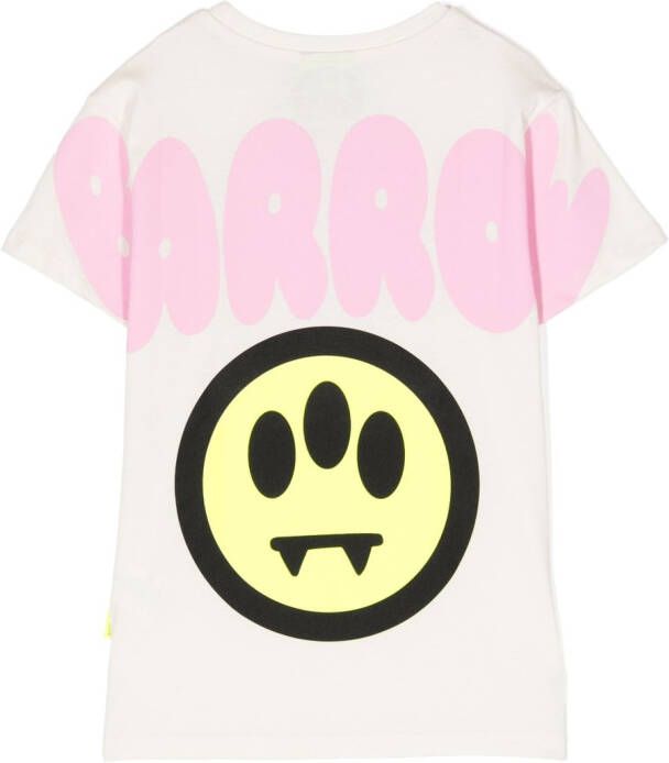 BARROW T-shirt met logo Wit