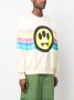 BARROW Sweater met logoprint Wit - Thumbnail 3