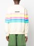 BARROW Sweater met logoprint Wit - Thumbnail 4