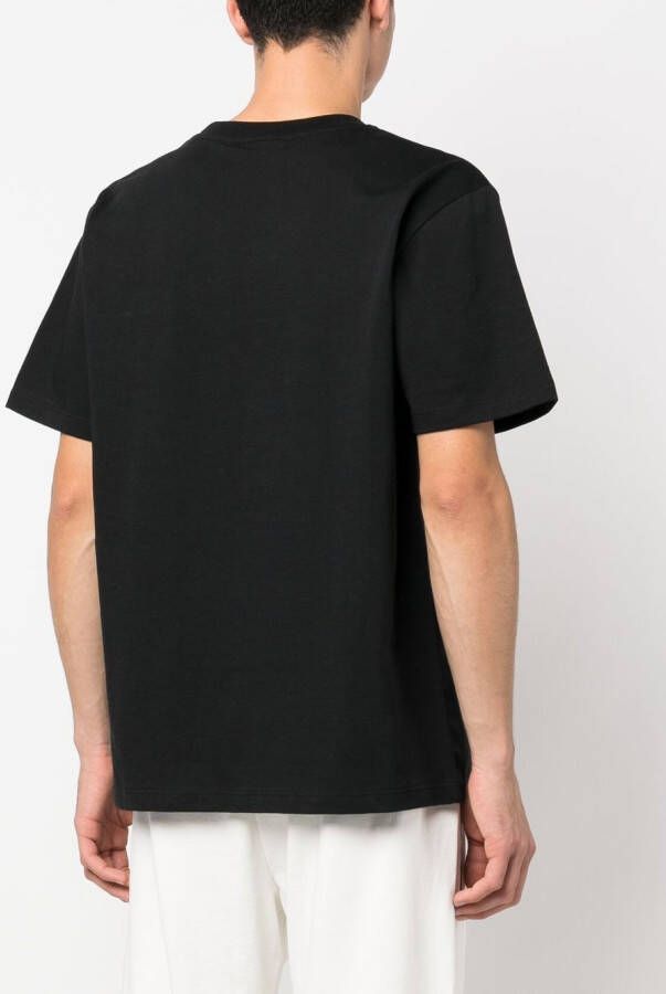 BARROW T-shirt met logoprint Zwart
