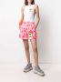 BARROW Shorts met tie-dye print Roze - Thumbnail 2