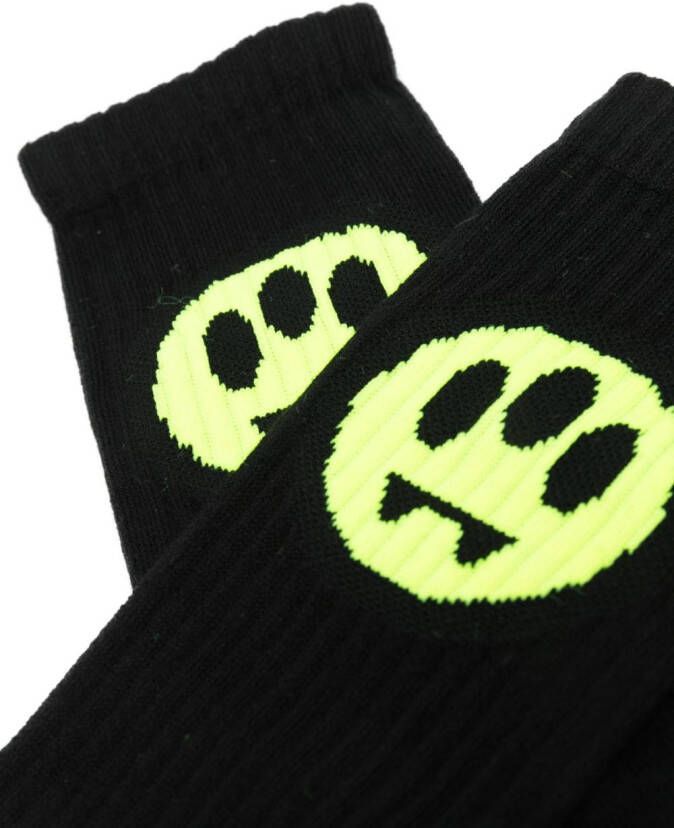 BARROW Sokken met logoprint Zwart