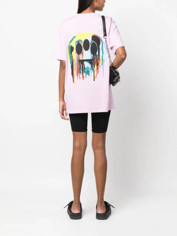 BARROW T-shirt met print Roze